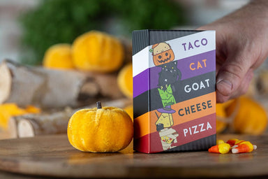 Taco Cat Goat Cheese Pizza Card Game - Halloween Special Edition - Saltire Games