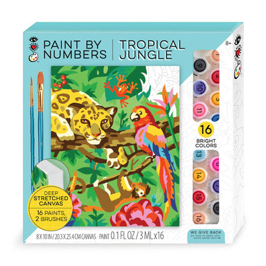 Tropical Jungle - Paint By Numbers - Saltire Games