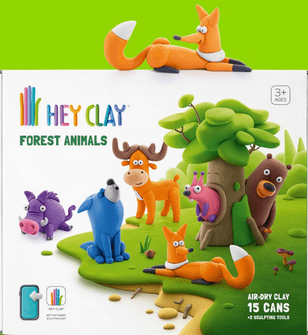 Hey Clay Forest Animals - Saltire Games