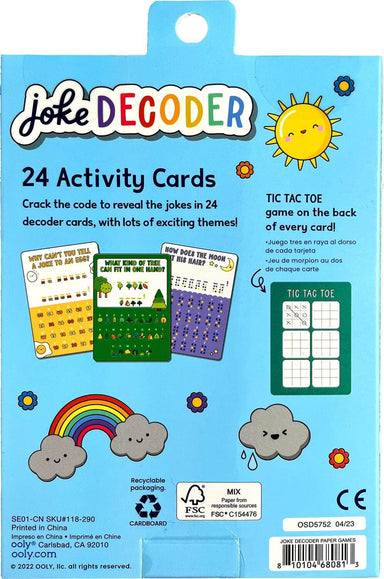Joke Decoder Activity Cards - Saltire Games