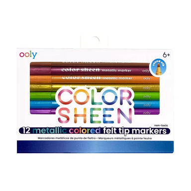 Color Sheen 12 Metallic Markers - Saltire Games