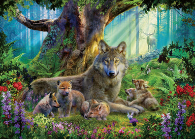 Wolves in The Forest (1000 pc Puzzle) - Saltire Games