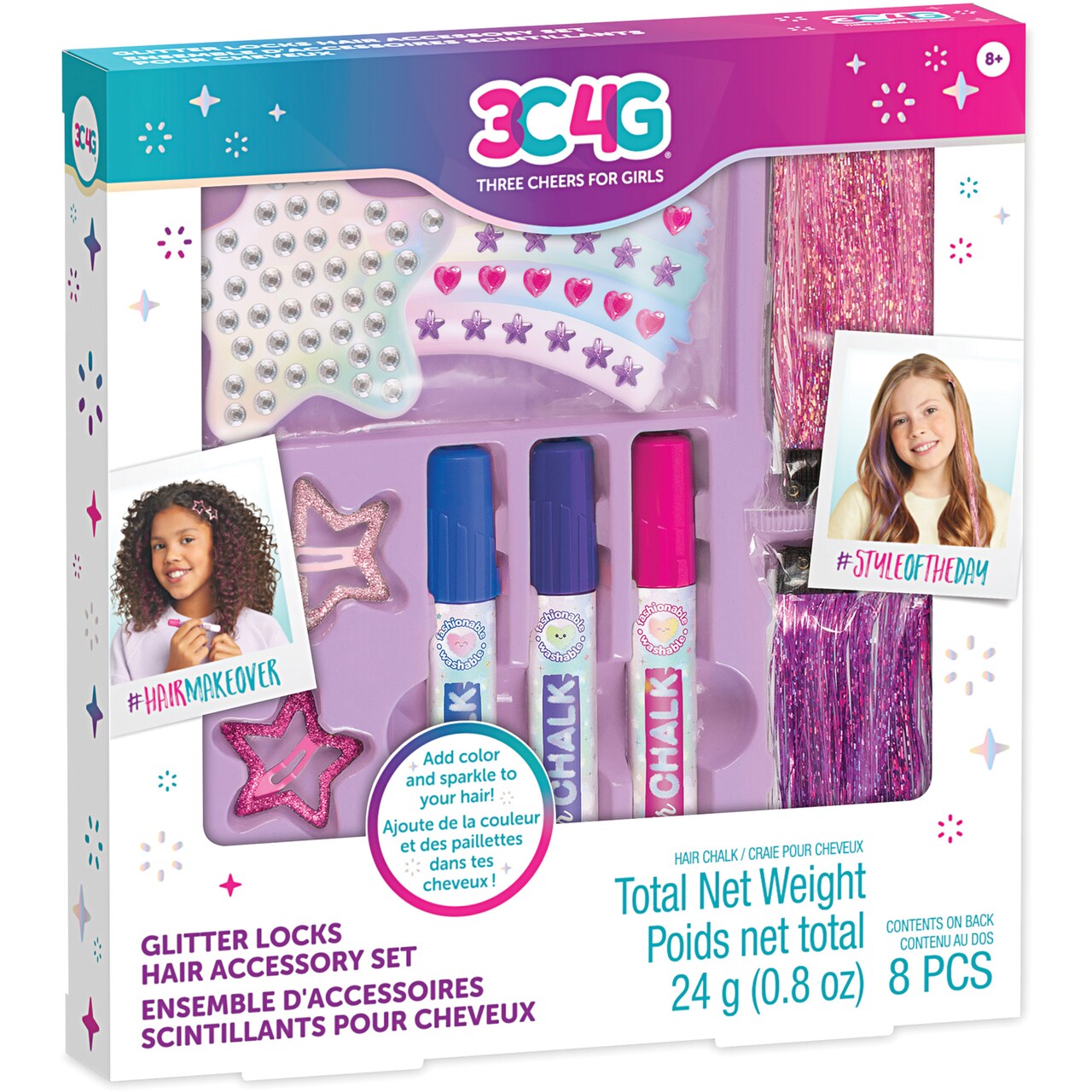 Imagination Land Glitter Locks Hair Accessory Set - Saltire Games