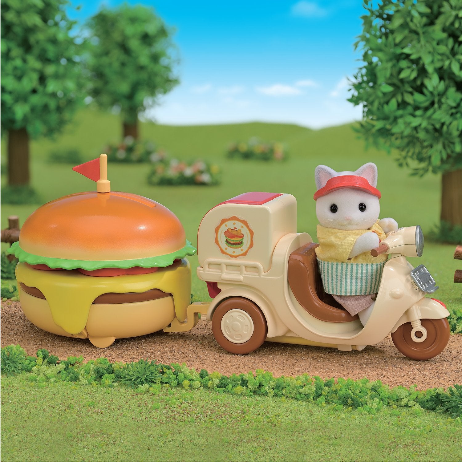 Calico Critters Hamburger Stand - Saltire Games