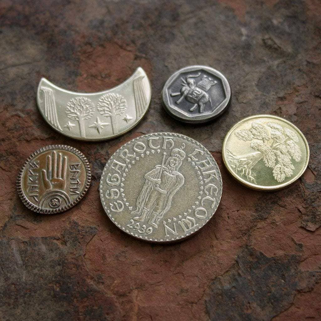 The Lord of the Rings Set #2 - Middle-earth Set of Five Coin: Default Title - Saltire Games