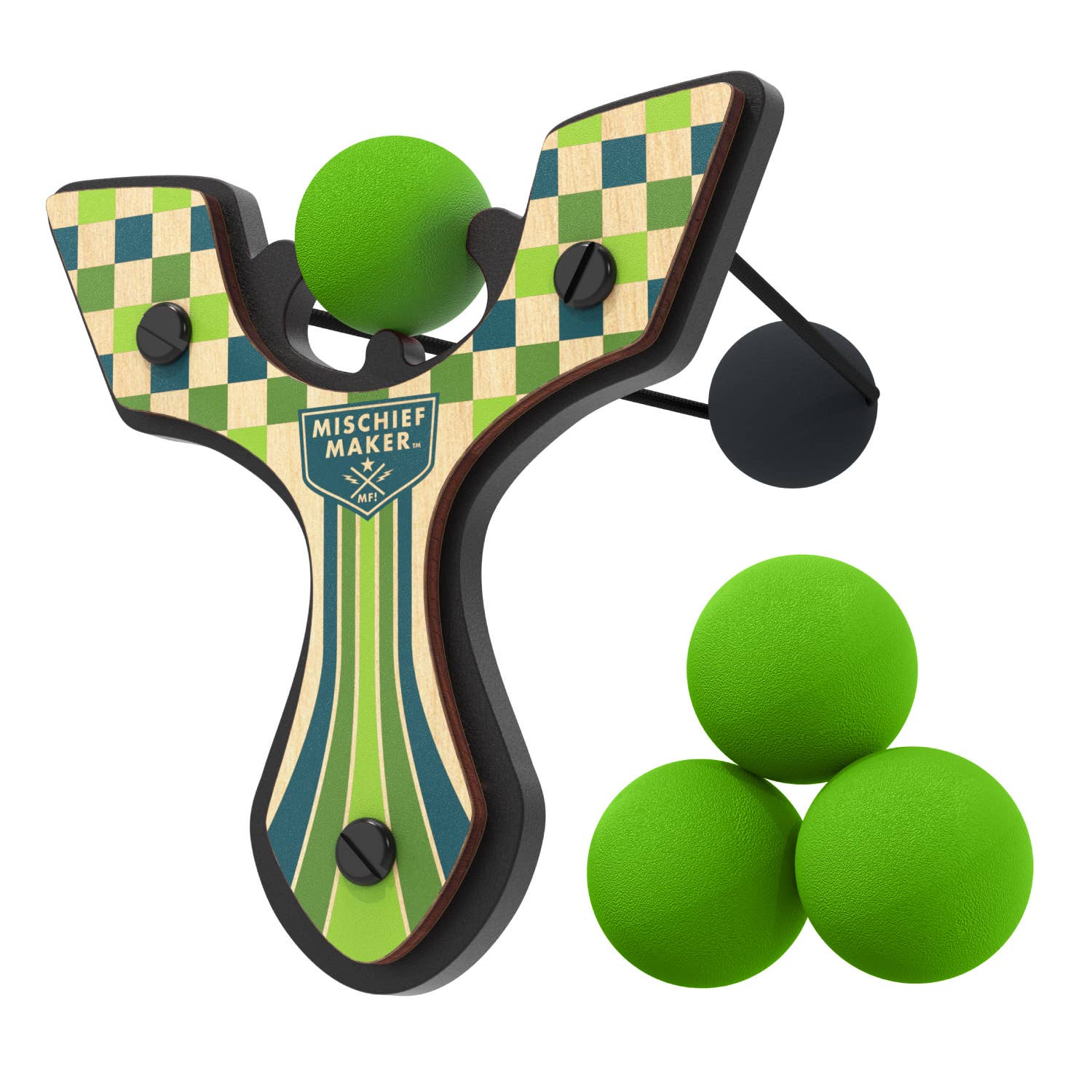 Mischief Maker® Slingshot - Racing Assorted - Saltire Games