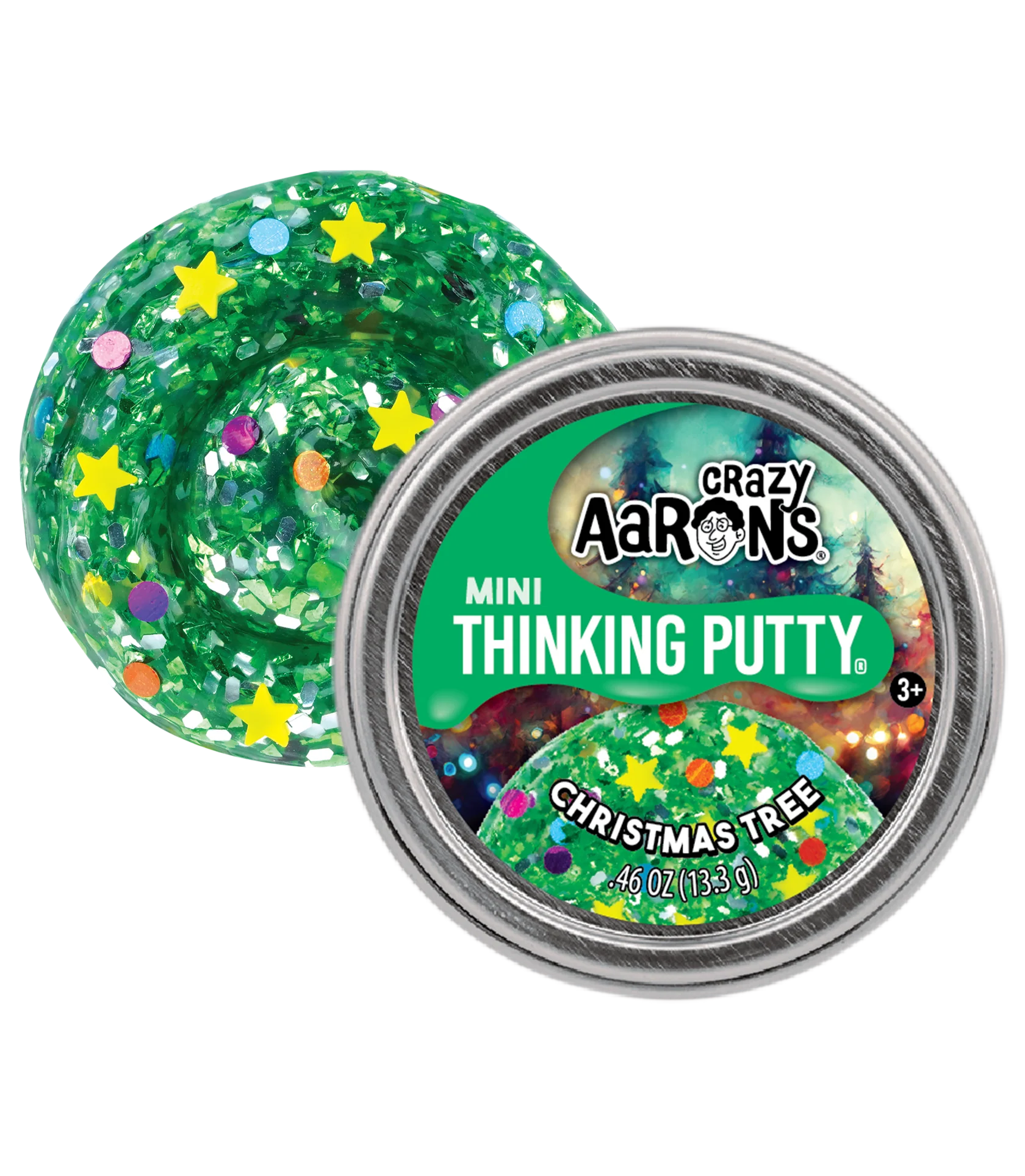 Mini Thinking Putty - Christmas Tree - Saltire Games