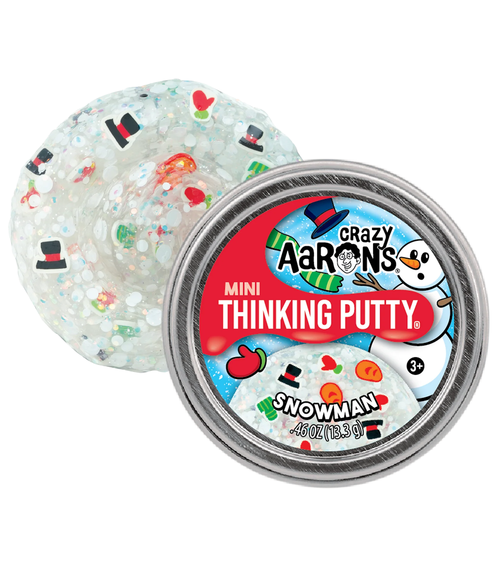 Mini Thinking Putty - Snowman - Saltire Games