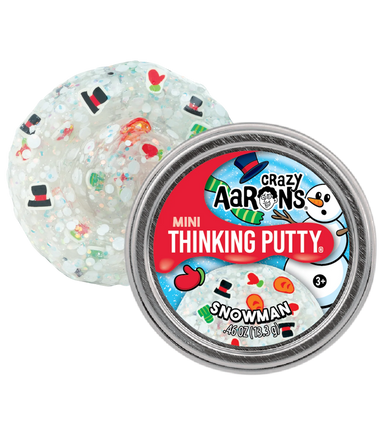 Mini Thinking Putty - Snowman - Saltire Games