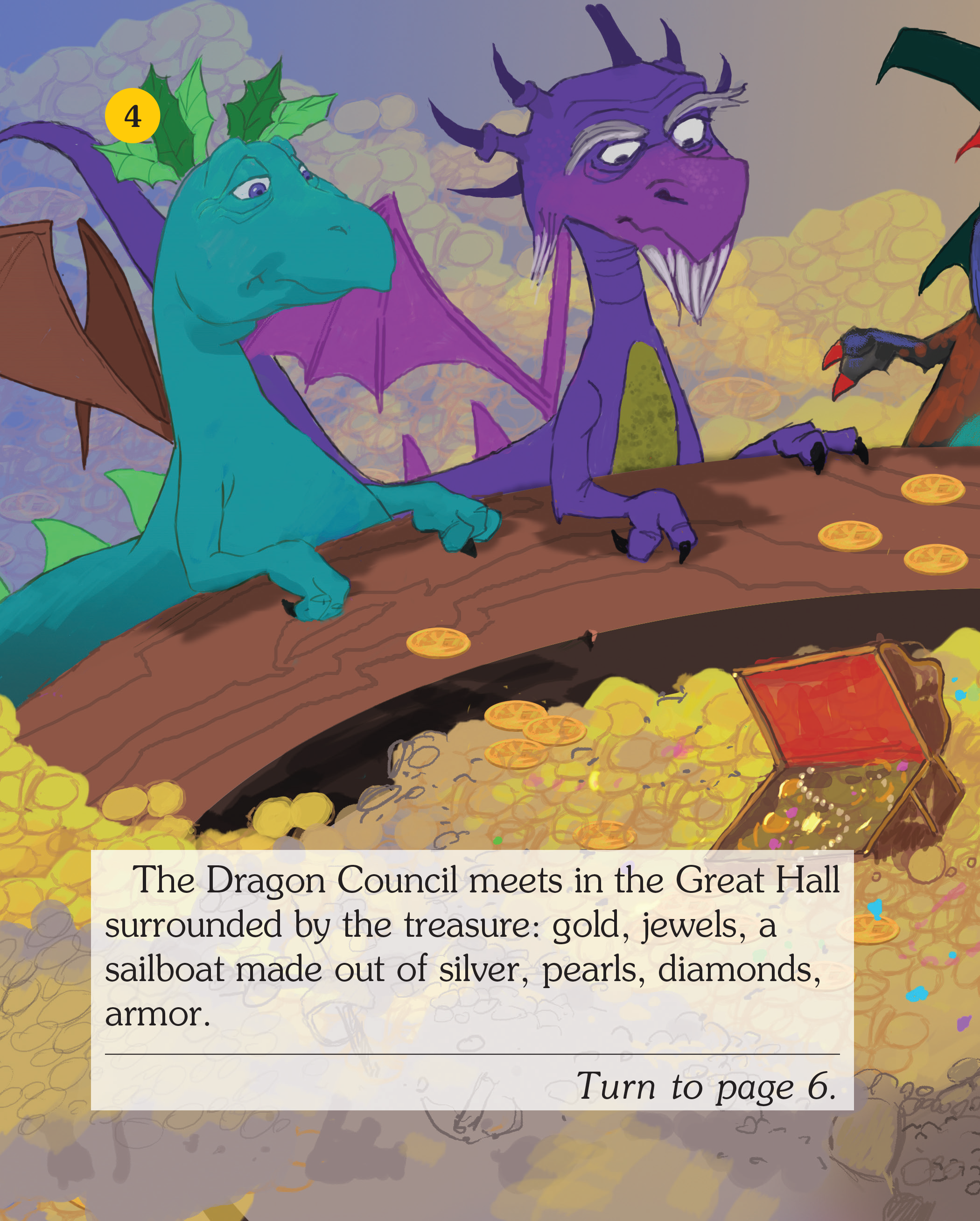 Search For The Dragon Queen, Children's Book - Saltire Games