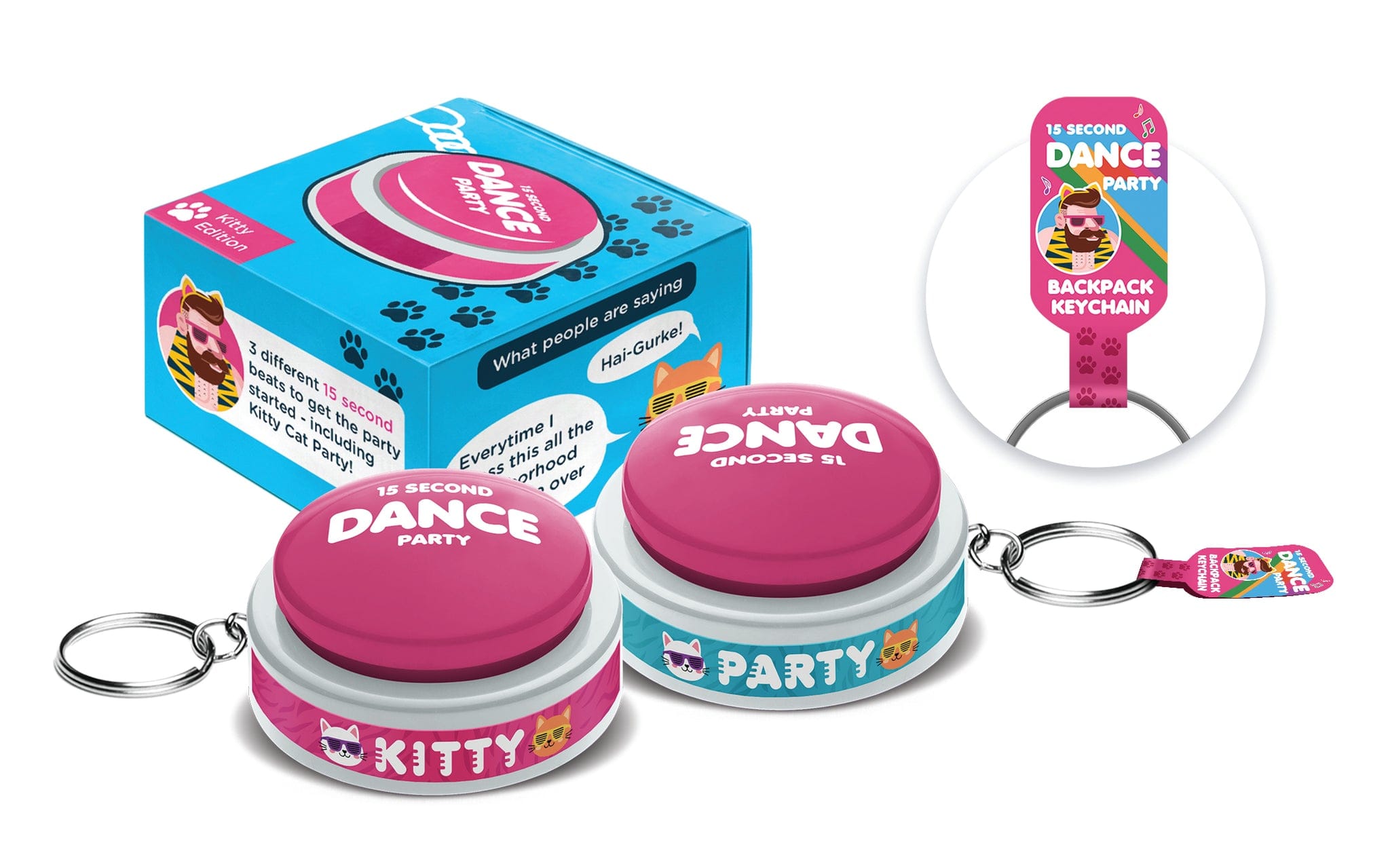 Novelty 30sdp Kitty 15 Second Dance Party - Nano