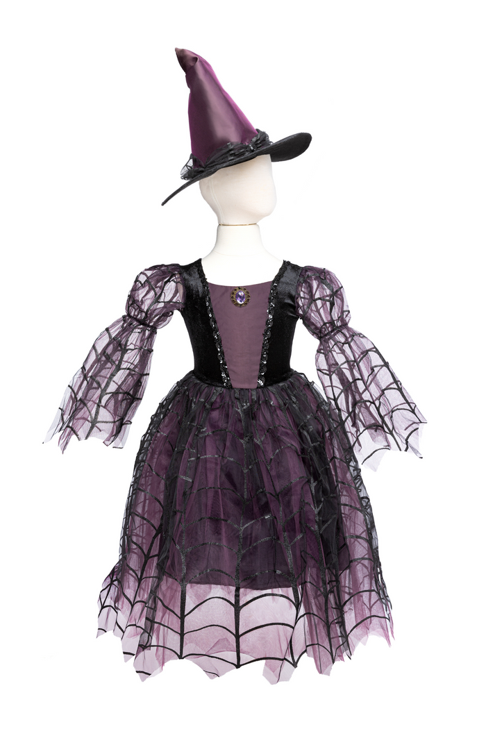 Amethyst the Spider Witch Dress with Hat - Saltire Games