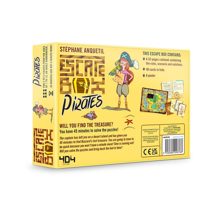 Escape Box Pirates - Saltire Games