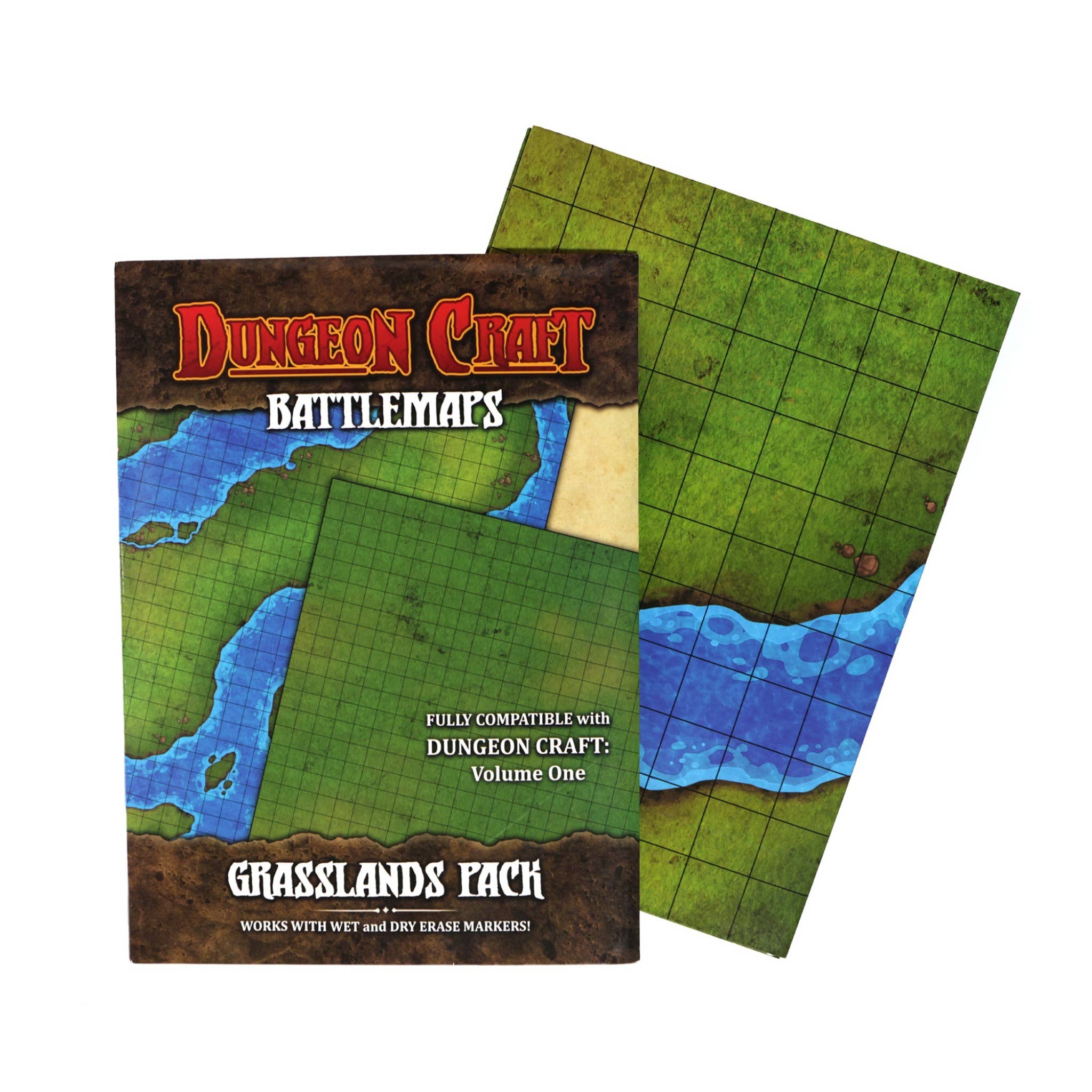 BattleMap: Grasslands battle map for DnD - Saltire Games