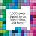 Rainbow Bricks 1,000-Piece Puzzle - Saltire Games