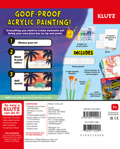 Klutz: Canvas Painting Studio - Saltire Games