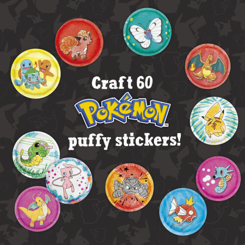 Klutz: Pokemon Color-In 3D Stickers - Saltire Games