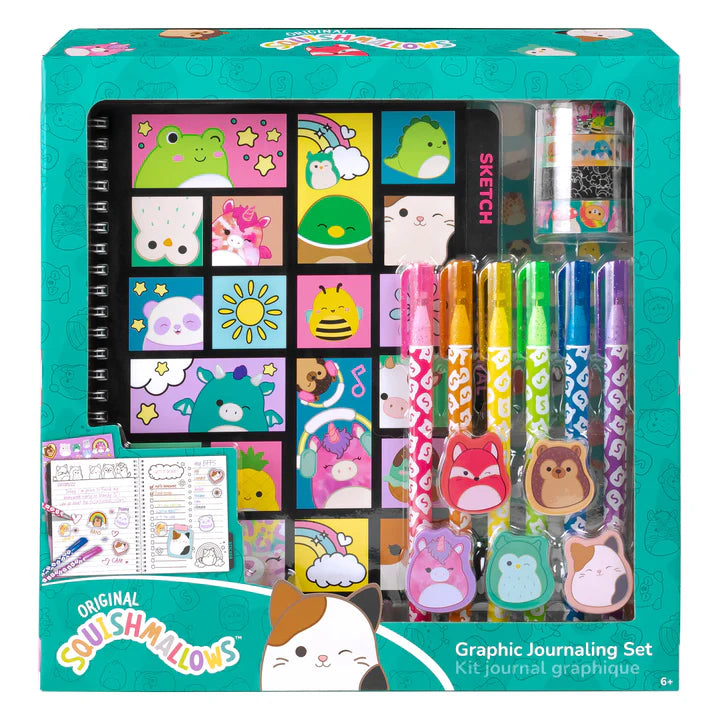 Squishmallow Graphic Journaling Set - Saltire Games