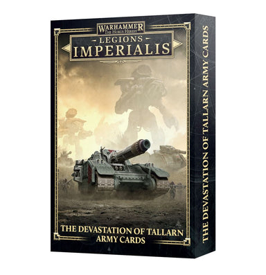 Legions Imperialis: The Devastation of Tallarn Army Cards - Saltire Games