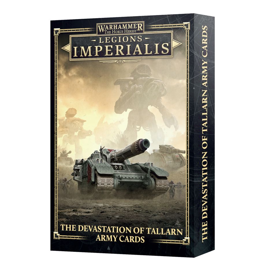 Legions Imperialis: The Devastation of Tallarn Army Cards - Saltire Games