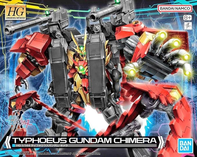 Typhoeus Gundam Chimera Gundam Build Metaverse, Bandai Spirits HG 1/144 - Saltire Games