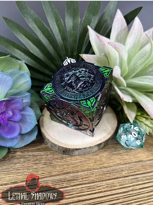 Tesseract Cube Dice - Saltire Games