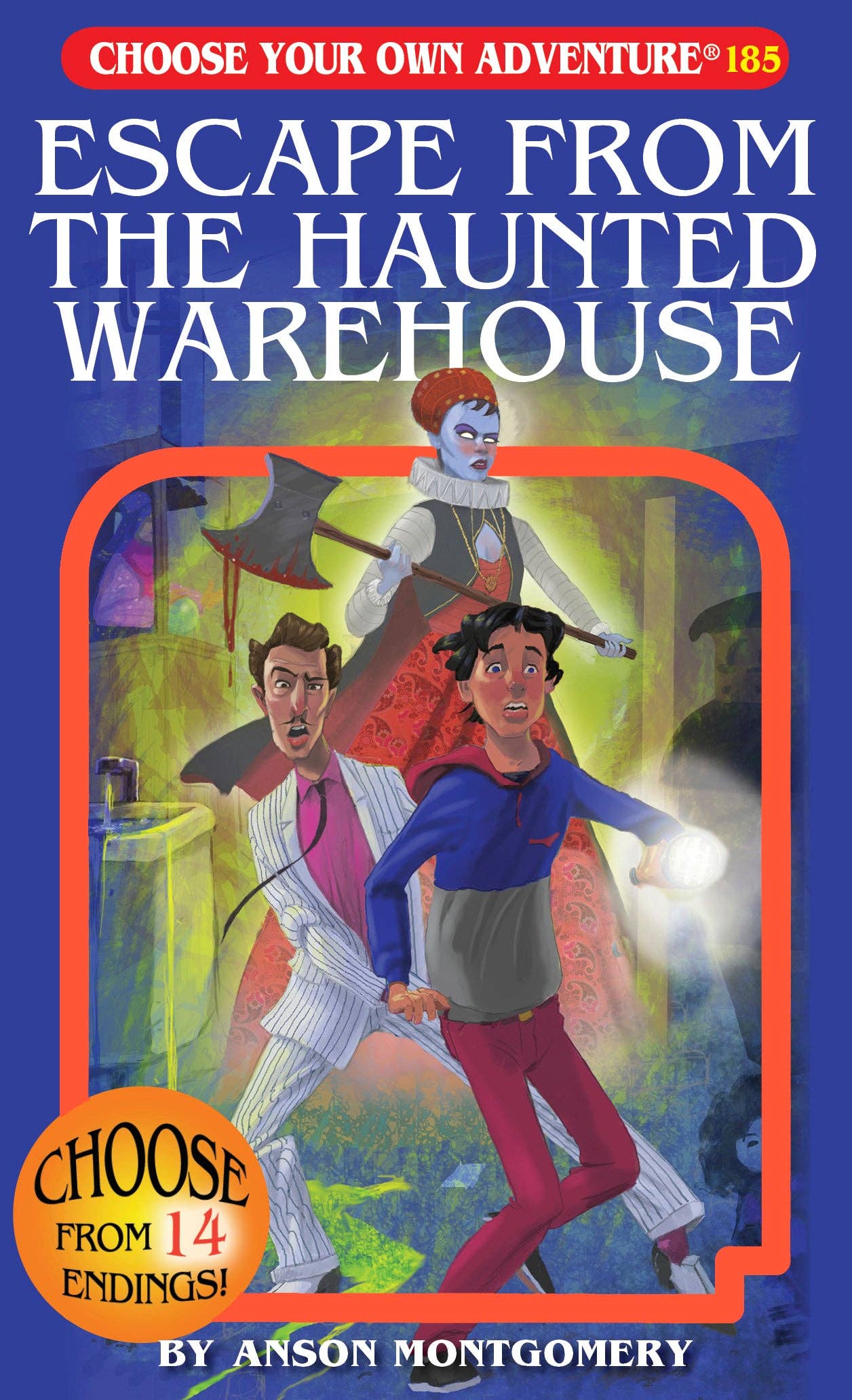 Escape From The Haunted Warehouse, Children's Book - Saltire Games