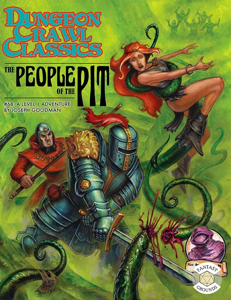 Goodman Games Dungeon Crawl Classics #68 People of The Pit - Saltire Games