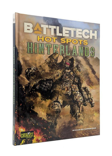 Catalyst Game Labs BattleTech Hot Spots Hinterlands - Role Playing Game Book - For 1+ Players and Ages 14+ - Saltire Games