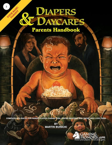 Diapers & Daycares: Parents Handbook, Your Basic Parody - Saltire Games