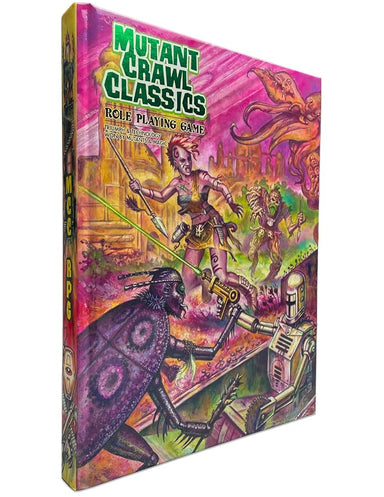 Mutant Crawl Classics Core Rulebook - Hardcover Edition - Saltire Games