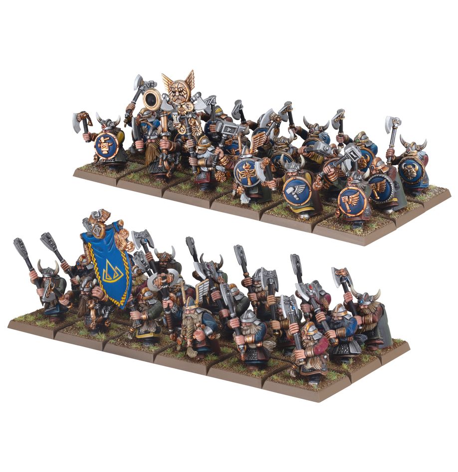 Dwarven Mountain Holds: Dwarf Warriors - Saltire Games