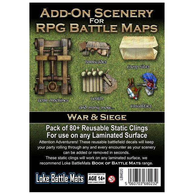 Add On Scenery for RPG Battle Maps