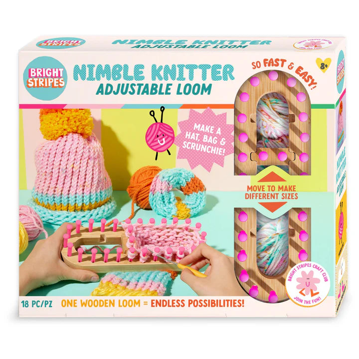 Nimble Knitter Adjustable Loom - Saltire Games