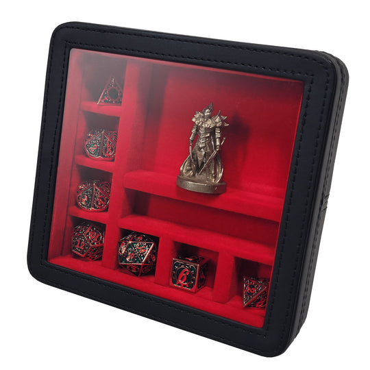 Character Shrine RPG Dice and Miniature Traveling Display Case - Saltire Games