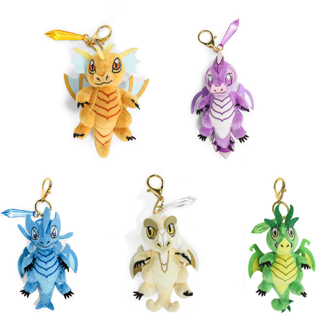 Gem Wyrmling Plush Charm Assorted - Saltire Games