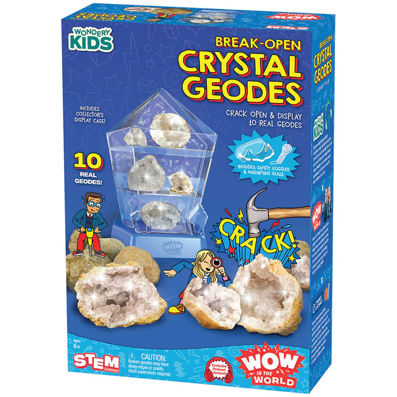 Wow in the World: Break-Open Crystal Geodes - Saltire Games