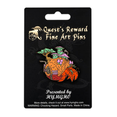 Quest's Reward Fine Art Pin - Hermit Crab - Saltire Games