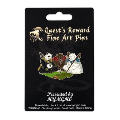 Quest's Reward Fine Art Pin - Werebears - Saltire Games