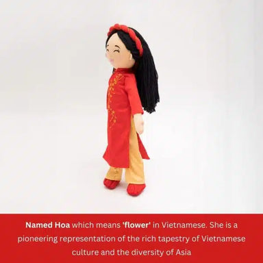 Joeydolls Vietnamese ‘Hoa’ Cultural Doll - Saltire Games