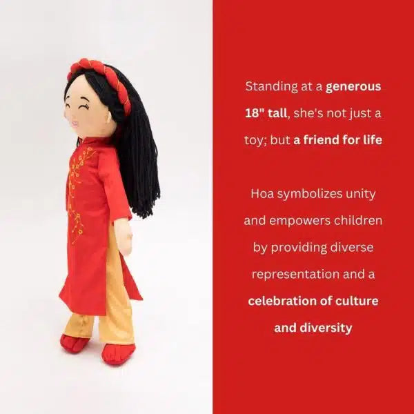 Joeydolls Vietnamese ‘Hoa’ Cultural Doll - Saltire Games