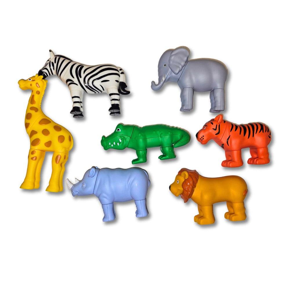 Mix & Match Magnetic Jungle Animals - Saltire Games