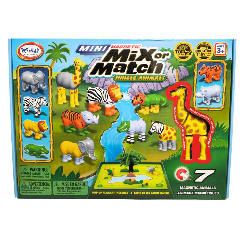 Mix & Match Magnetic Jungle Animals - Saltire Games