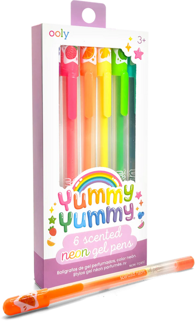 Yummy Yummy: Scented Gel Pens - Neon - Saltire Games