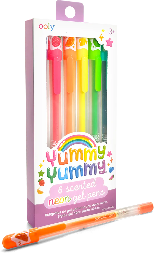 Yummy Yummy: Scented Gel Pens - Neon - Saltire Games