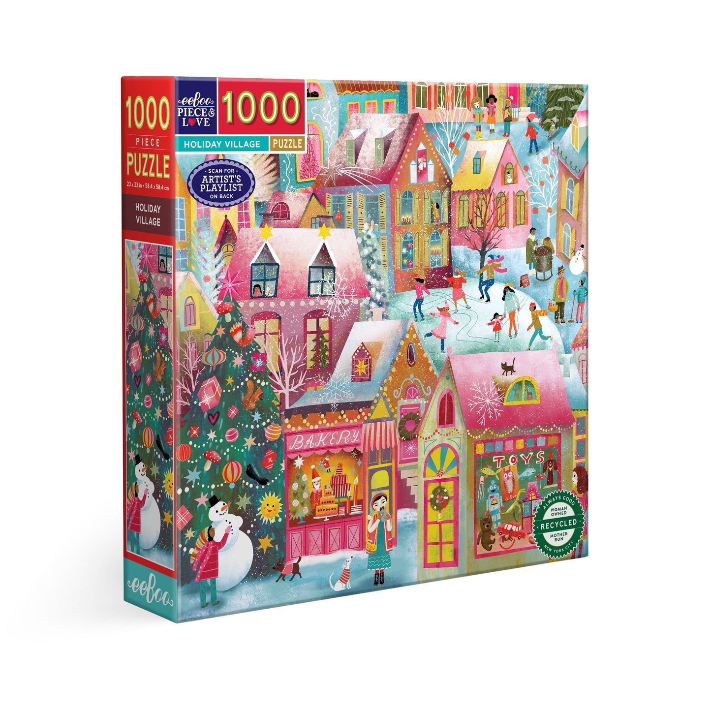 Holiday Village 1000 Piece Puzzle - Saltire Games