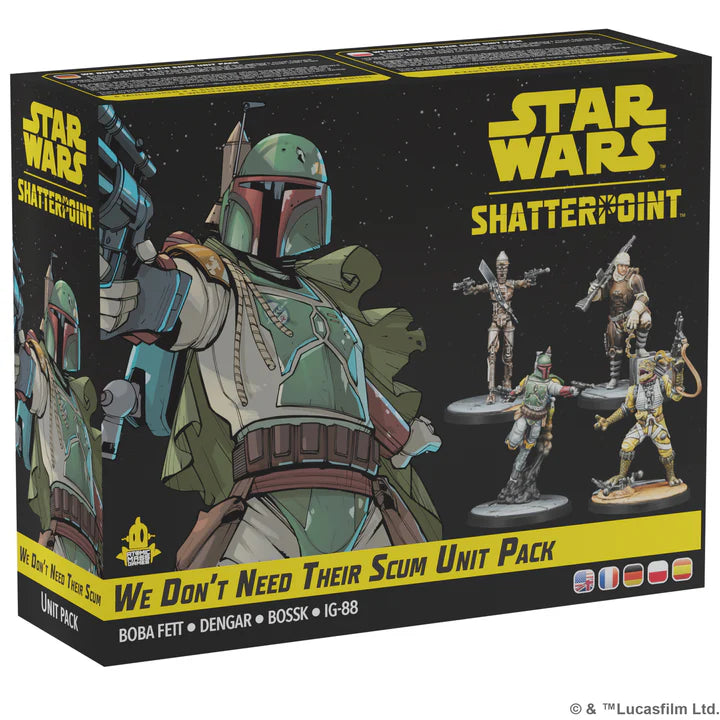 Star Wars: Shatterpoint - We Don’t Need Their Scum Unit Pack - Saltire Games