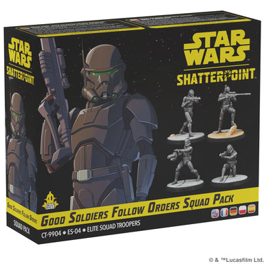 Star Wars: Shatterpoint – Good Soldiers Follow Orders Squad Pack - Saltire Games