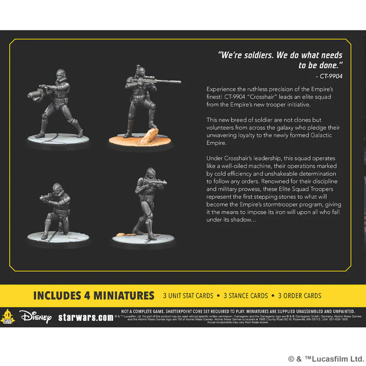 Star Wars: Shatterpoint – Good Soldiers Follow Orders Squad Pack - Saltire Games