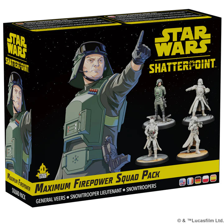 Star Wars: Shatterpoint - Maximum Firepower Squad Pack - Saltire Games